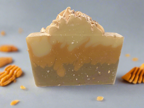 Oatmeal, Milk, & Honey - Cake Handmade Soap