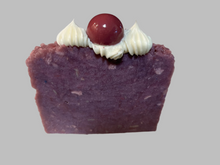 Load image into Gallery viewer, Black Cherry Merlot - Cake Handmade Soap
