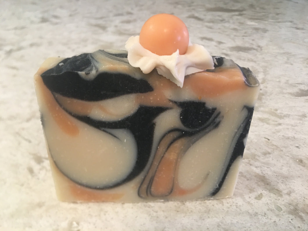 Snowman Droppings - Cake Handmade Soap